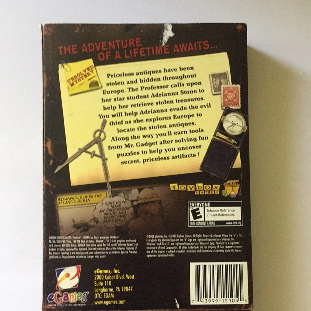 💥10/$10 Hidden relics pc cd-rom game